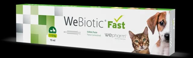 Wepharm WeBiotic Fast pasta (<12 kg) 15 ml