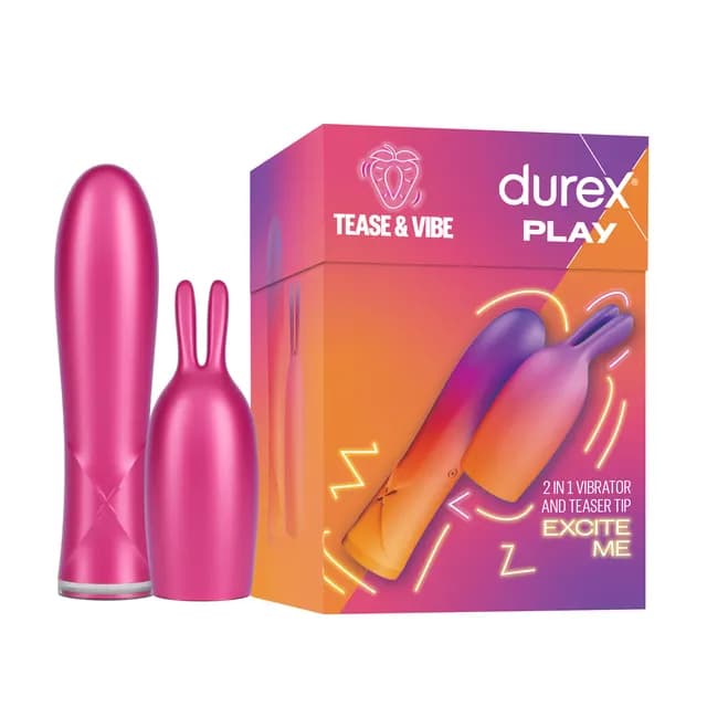 Durex Play 2 in 1 Vibrator och Teaser Tip