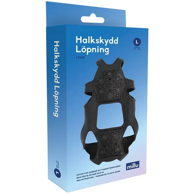 Millu Halkskydd Löpning L 1 par
