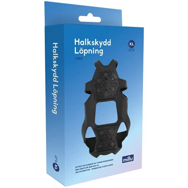 Millu Halkskydd Löpning XL 1 par