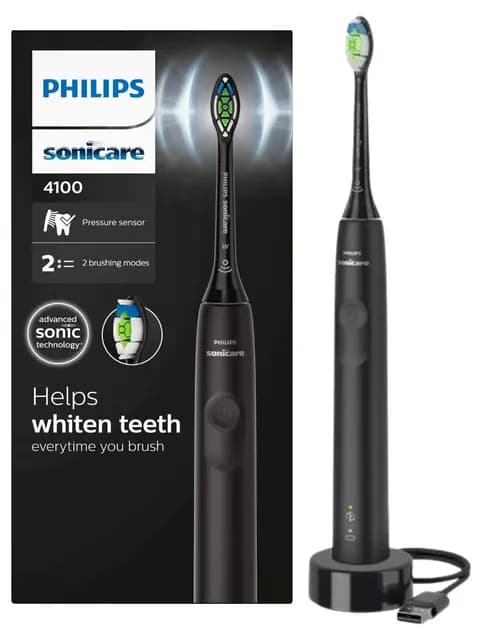 Philips Sonicare Eltandborste 4100 Series Svart
