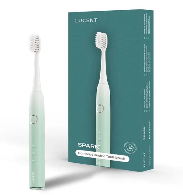Be Lucent Spark Sonic Eltandborste Mint Green