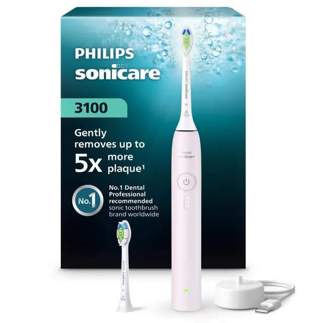 Philips Sonicare Eltandborste 3100 Series Ljusrosa