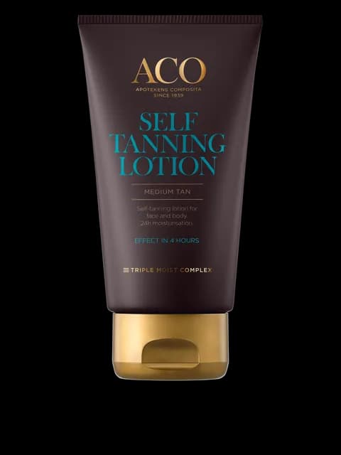 ACO Selftanning Lotion Parfymerad Brun Utan Sol 150 ml