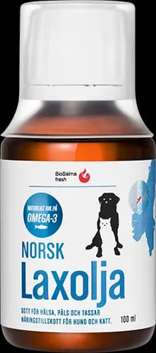 Norsk Laxolja för Hund & Katt 100 ml