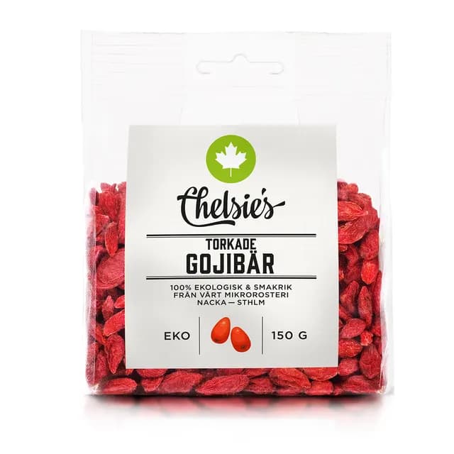 Chelsie's Torkade Gojibär 150 g
