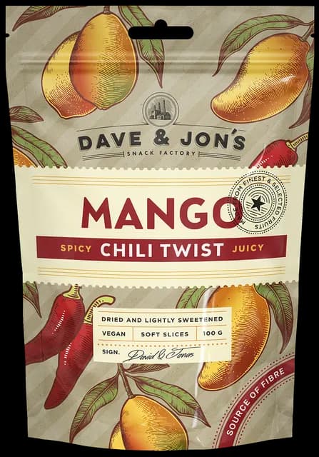 Dave & Jon´s Mango Chili Twist 100 g