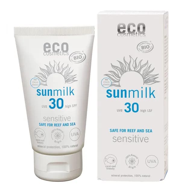 Eco Cosmetics Sun Milk Sensitive SPF 30, 75 ml