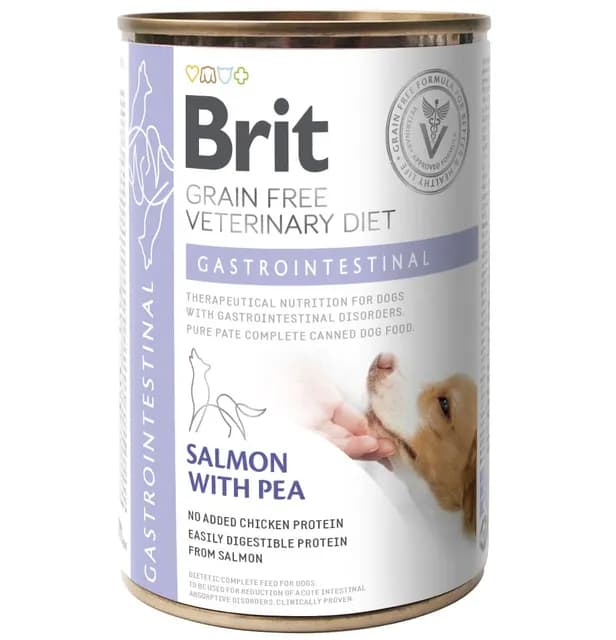 Brit Veterinary Diet Dog Gastrointestinal Grain Free Can 400 g