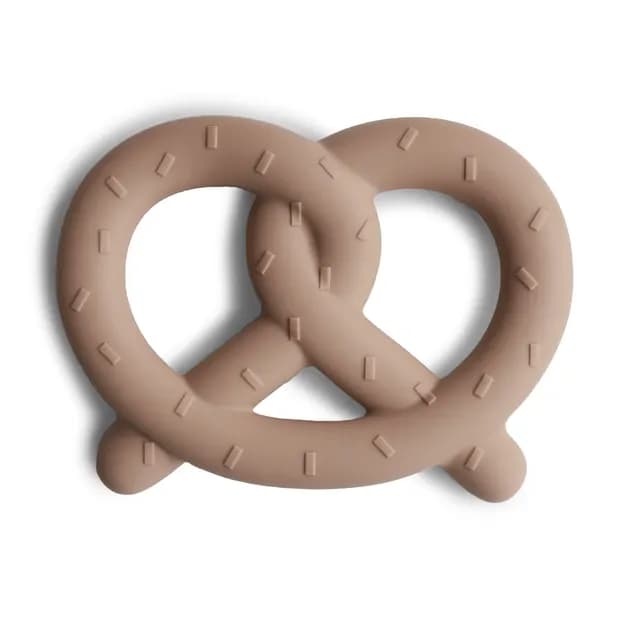 Mushie Bitleksak Pretzel Natural