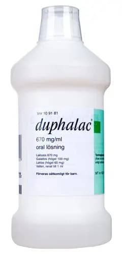 Duphalac, oral lösning 670 mg/ml 1000 ml