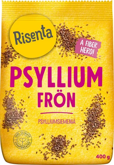 Risenta Psylliumfrön 400 g