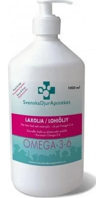 Svenska DjurApoteket Laxolja 1000 ml