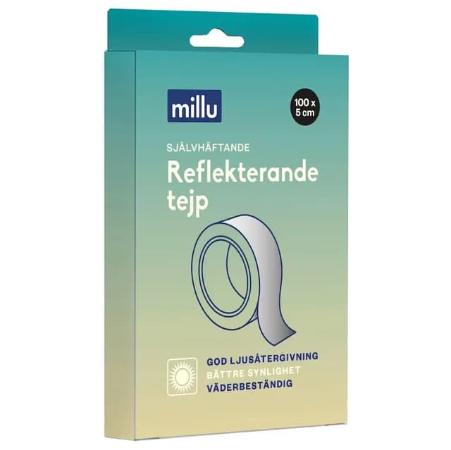 Millu Reflextejp 1 meter