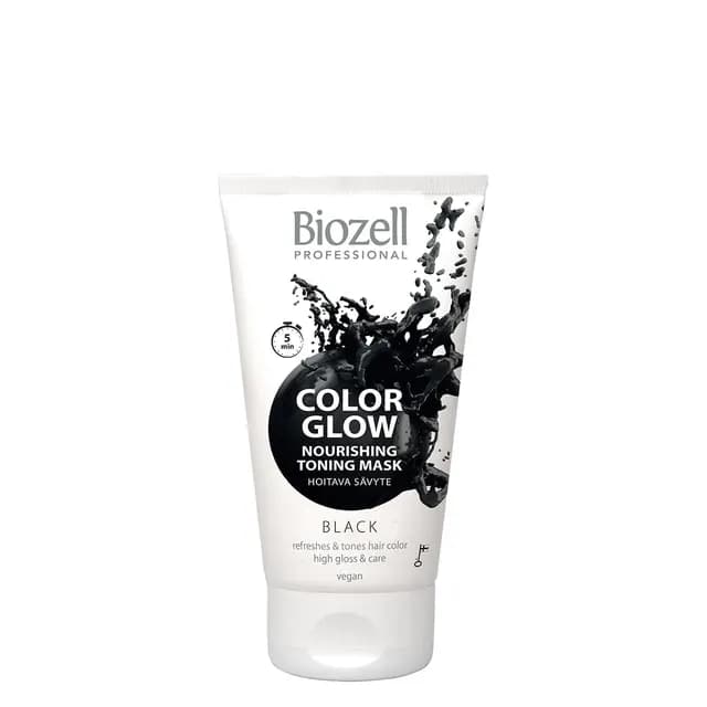 Biozell Color Glow Nourishing Toning Mask Black 150 ml