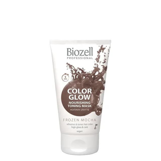 Biozell Color Glow Nourishing Toning Mask Frozen Mocha 150 ml