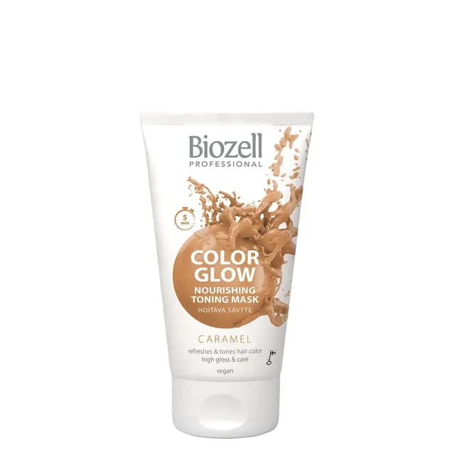Biozell Color Glow Nourishing Toning Mask Caramel 150 ml