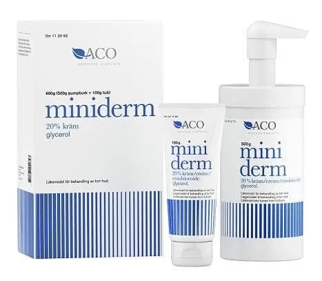 Miniderm Kräm 20% 600 g