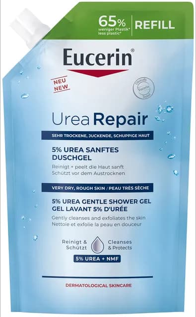 Eucerin UreaRepair 5% Urea Gentle Shower Gel Refill 400 ml