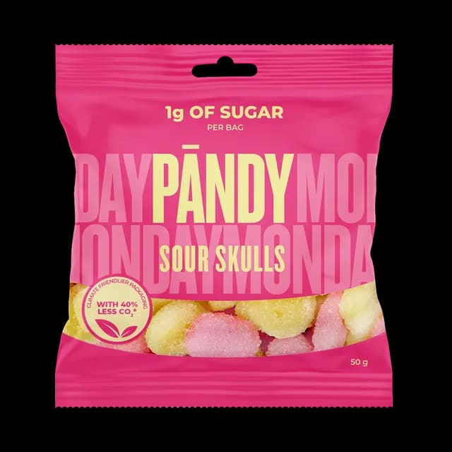 Pändy Candy Sour Skulls 50 g