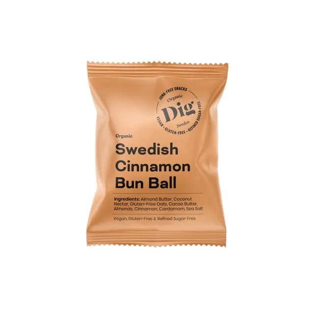 Dig Organic Swedish Cinnamon Bun Ball 25 g