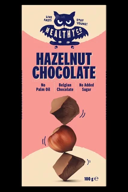 HealthyCo Hazelnut Chocolate 100 g