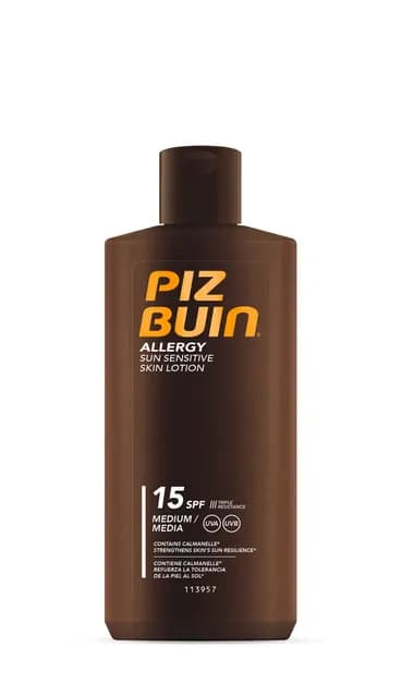 Piz Buin Allergy Sun Sensitive Skin Lotion SPF15 200 ml