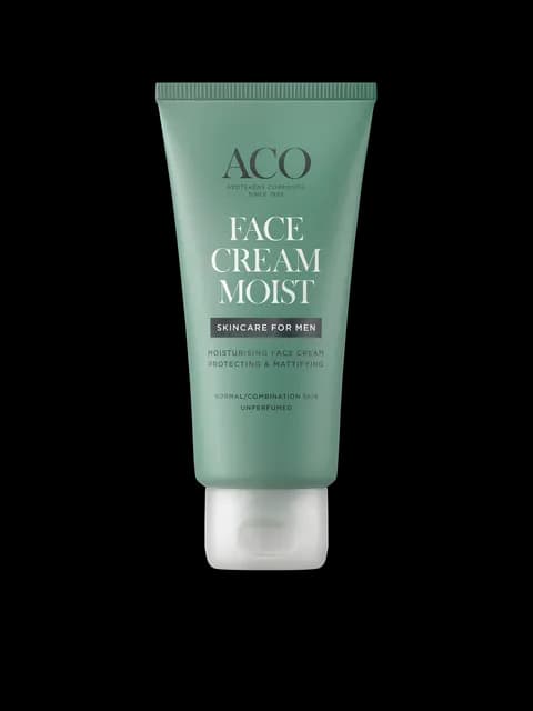ACO For Men Face Cream Moist Parfymfri Ansiktskräm Man 60 ml