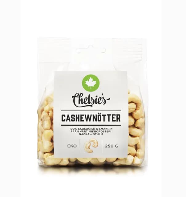 Chelsie's Cashewnötter 250 g