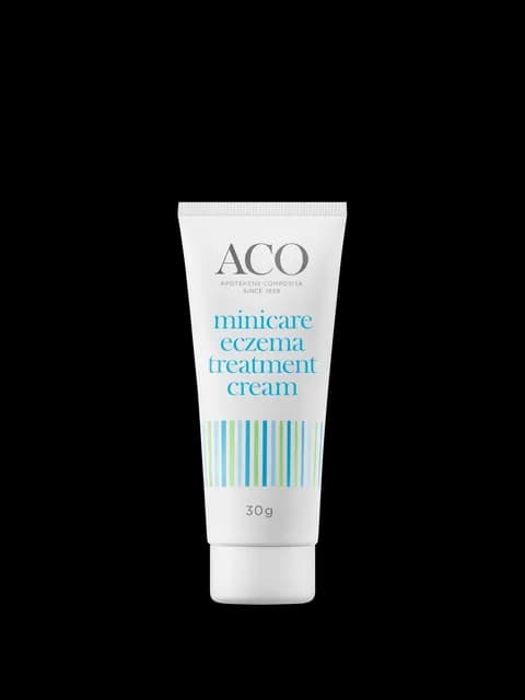 ACO Minicare Eczema Treatment Cream Parfymfri Eksem Barn 30 g