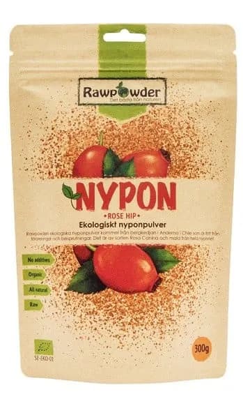 Rawpowder Nyponpulver 300 g