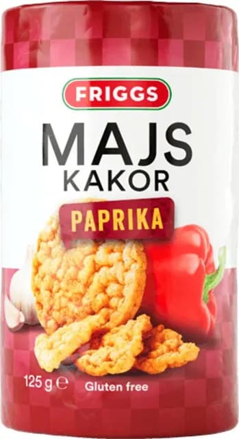 Friggs Corncake Paprika 125 g