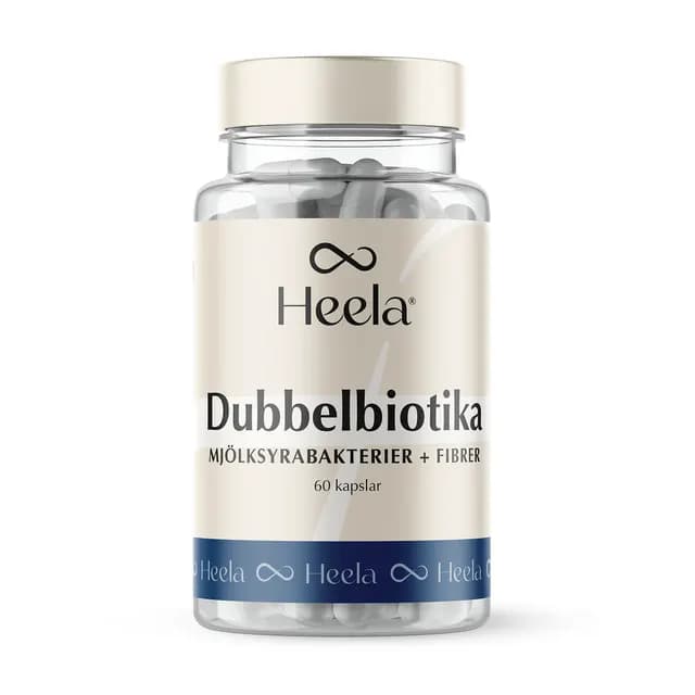 Heela Dubbelbiotika 60 kapslar