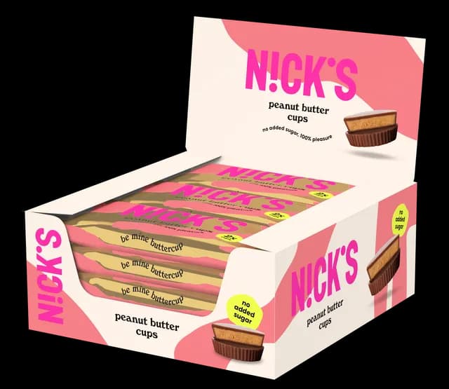Nicks Peanut Butter Cups 30 g 12-pack