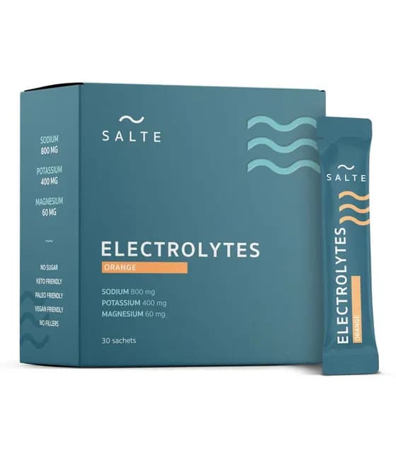 SALTE Elektrolyter Apelsin 30 dospåsar