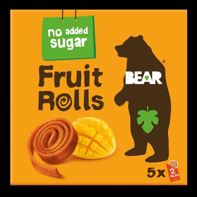 BEAR Fruit Rolls Mango Multipack 5 x 20 g