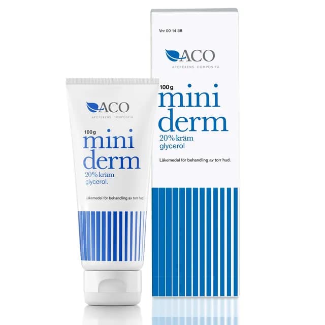 Miniderm Kräm 20% 100 g