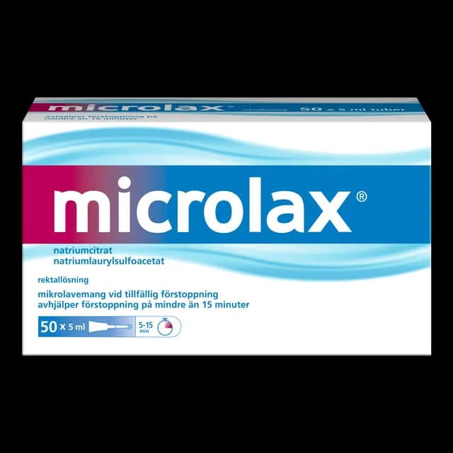 Microlax mikrolavemang 50 x 5 ml