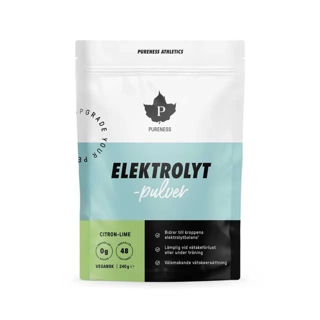 Pureness Elektrolytpulver Citron Lime 240 g