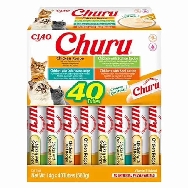 Churu Cat Chicken Varieties 40 st
