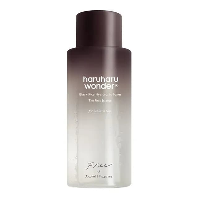 haruharu WONDER Black Rice Hyaluronic Toner Free of Alcohol Fragrance 150 ml