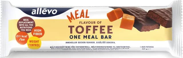 Allévo One Meal Toffee bar 57 g
