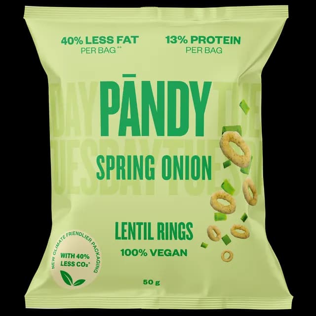 Pändy Lentil Chips Spring Onion 50 g