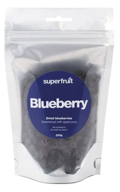 Superfruit Blåbär 200 g