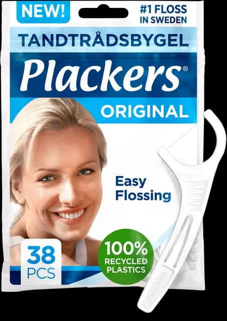 Plackers Original Tandtrådsbyglar 38 st