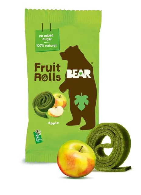 BEAR Fruktrullar Äpple 20 g