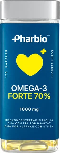 Pharbio Omega-3 Forte 175 kapslar