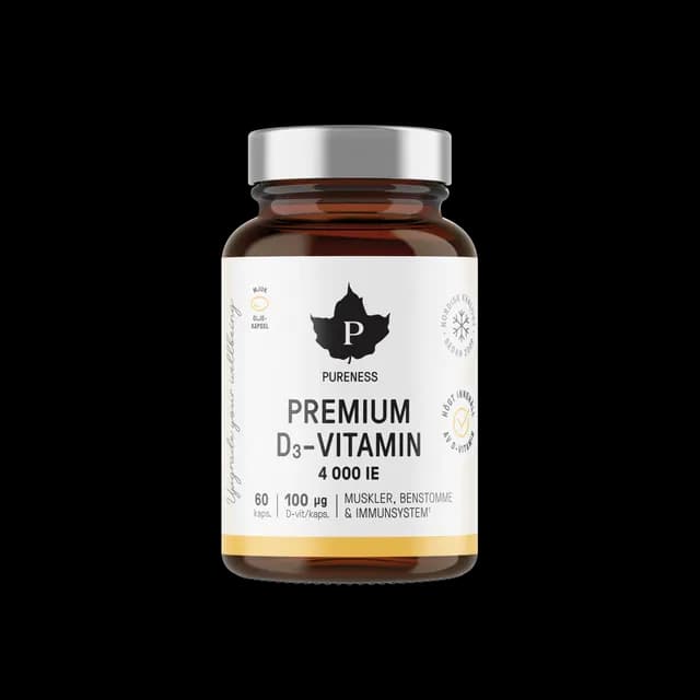 Pureness Premium D-Vitamin 60 kapslar