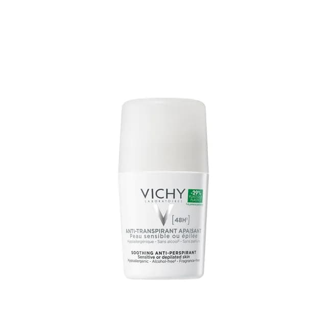 Vichy Deodorant Antiperspirant Roll On 48H White 50 ml