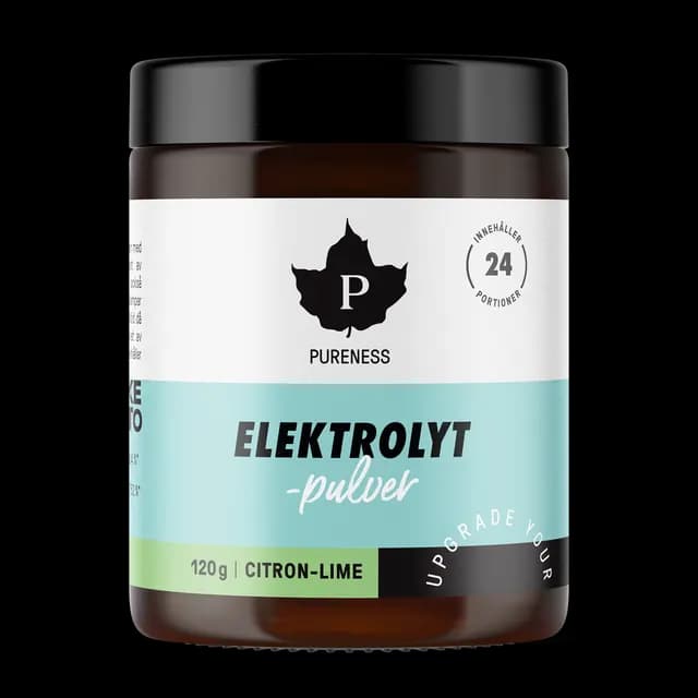 Pureness Elektrolytpulver Citron Lime 120 g